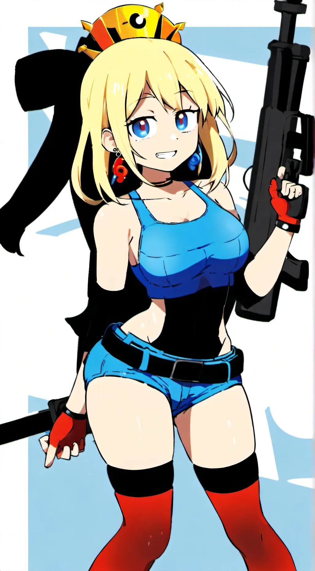 ai character: Lori Loud  background