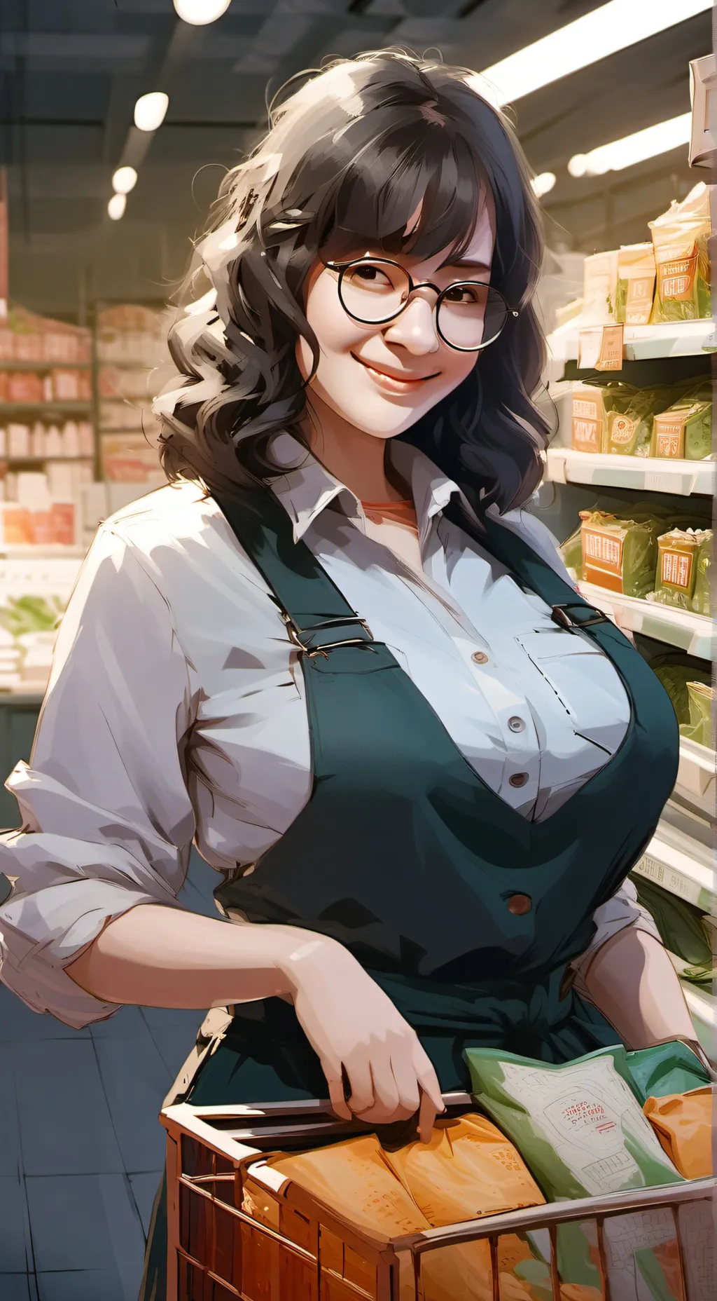 ai character: Cintia  background