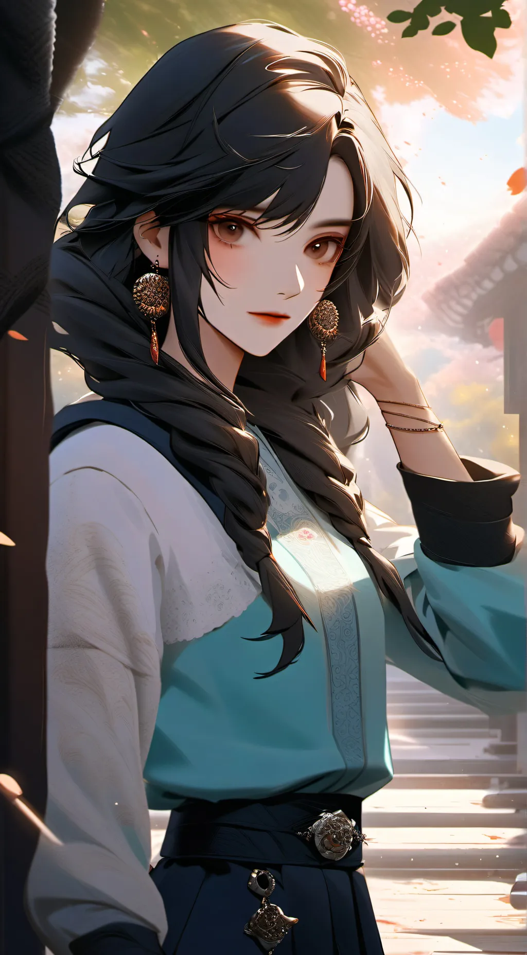 ai character: avery background