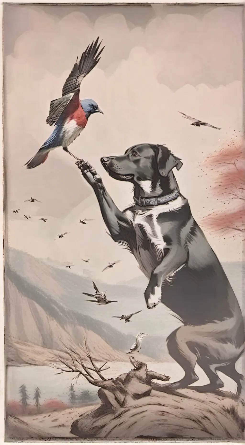 ai character: mo special day background