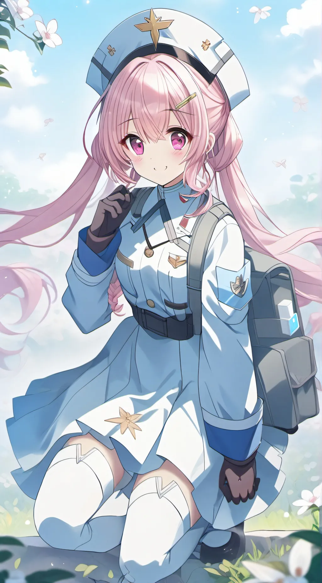 ai character: Nightingale  background