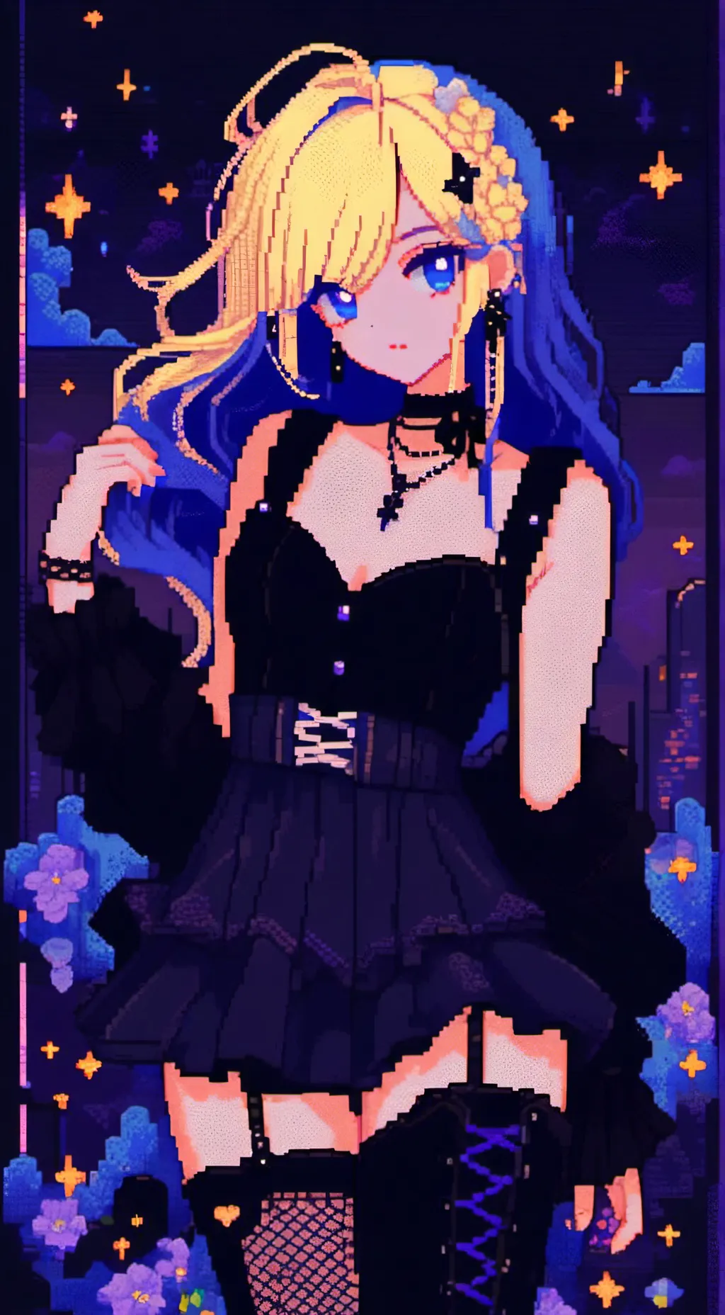 ai character: Toga background