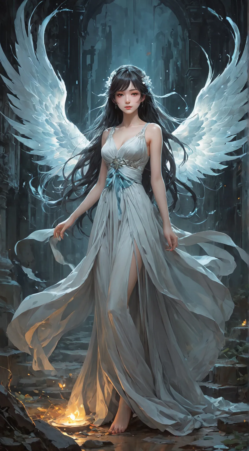 ai character: Evan background