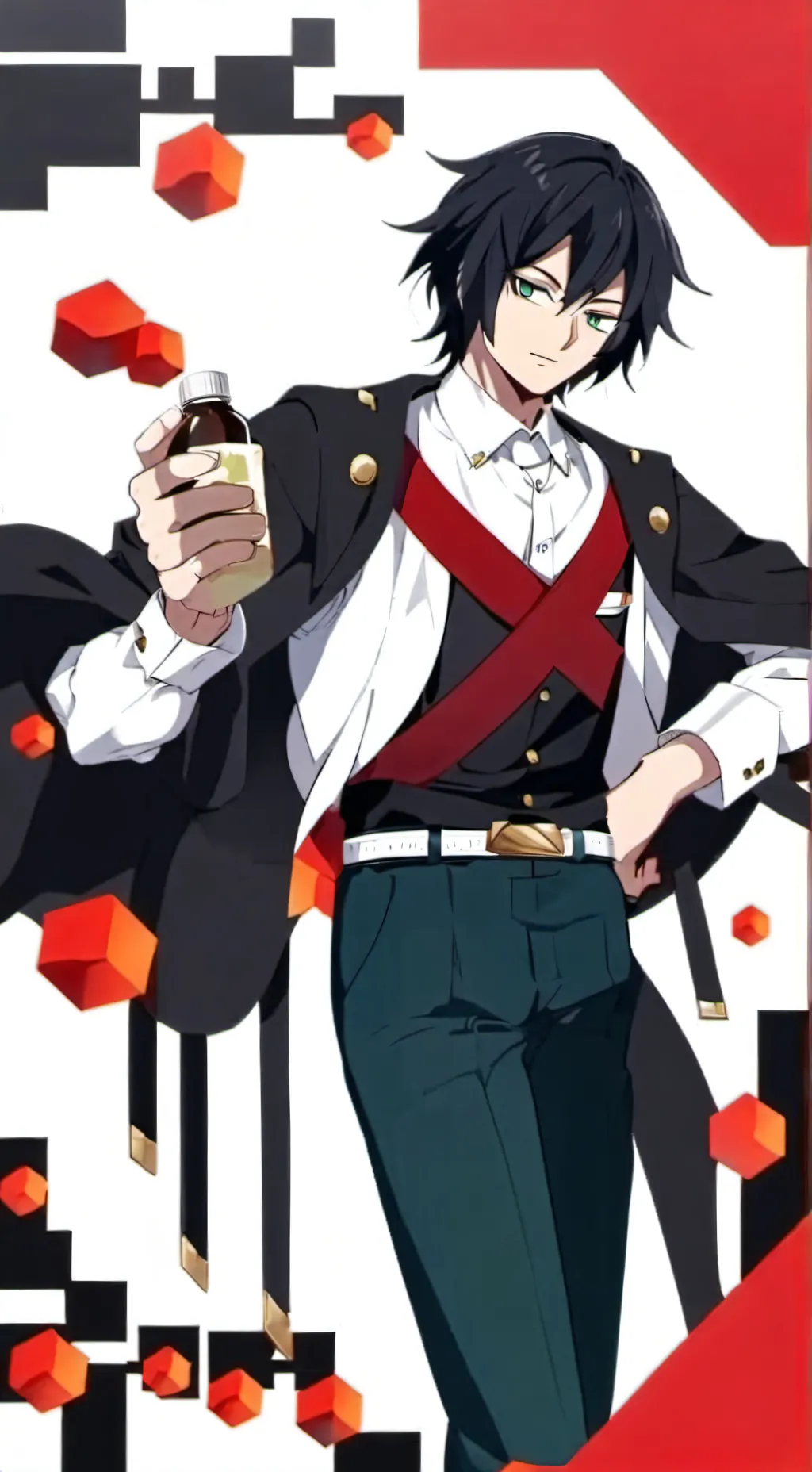 ai character: giyuu background