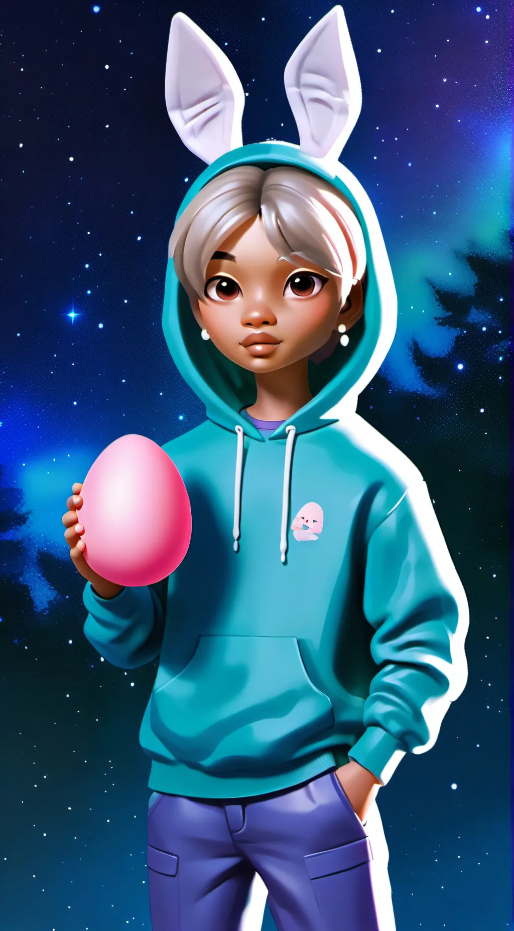 ai character: Zoey(✿❛◡❛) background