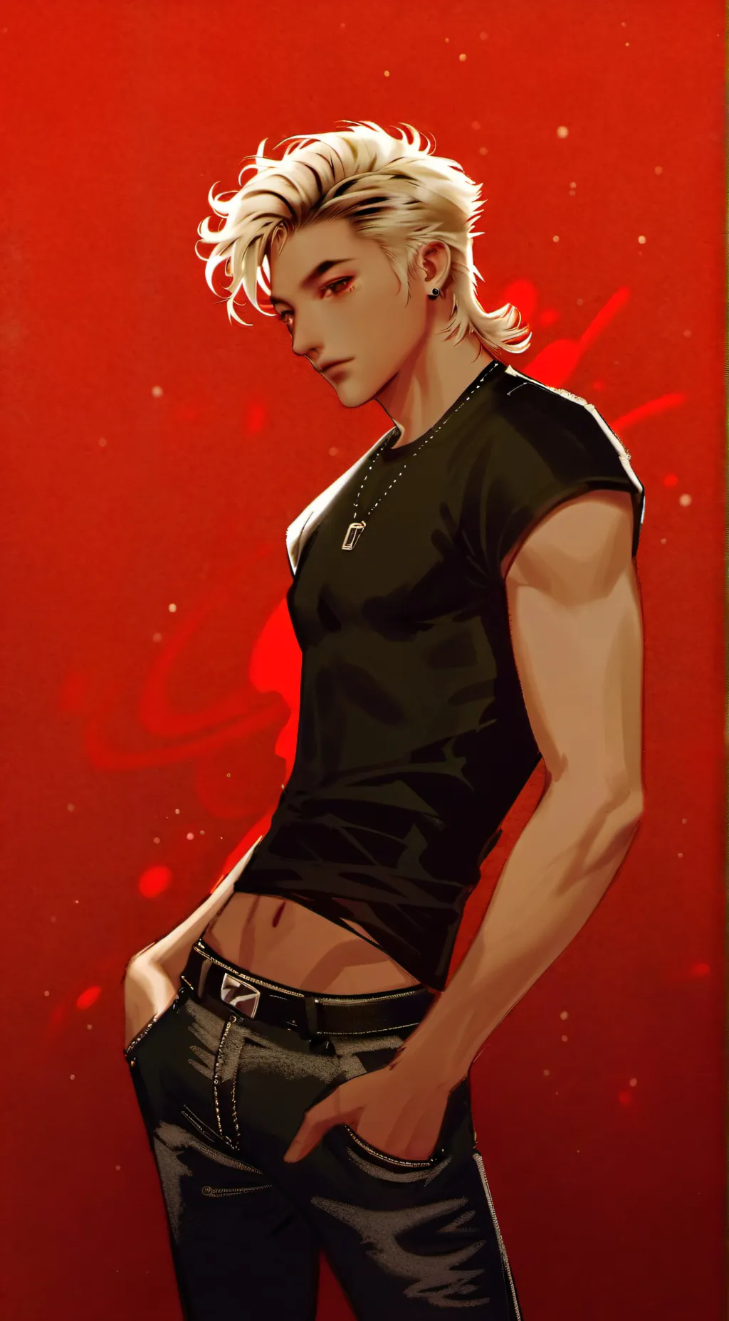 ai character: ♡ ; D A N I ; ♡ background