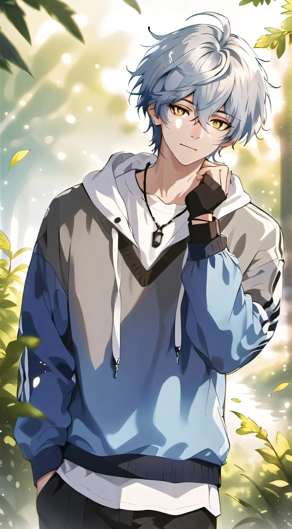 ai character: Josh Clauson  background