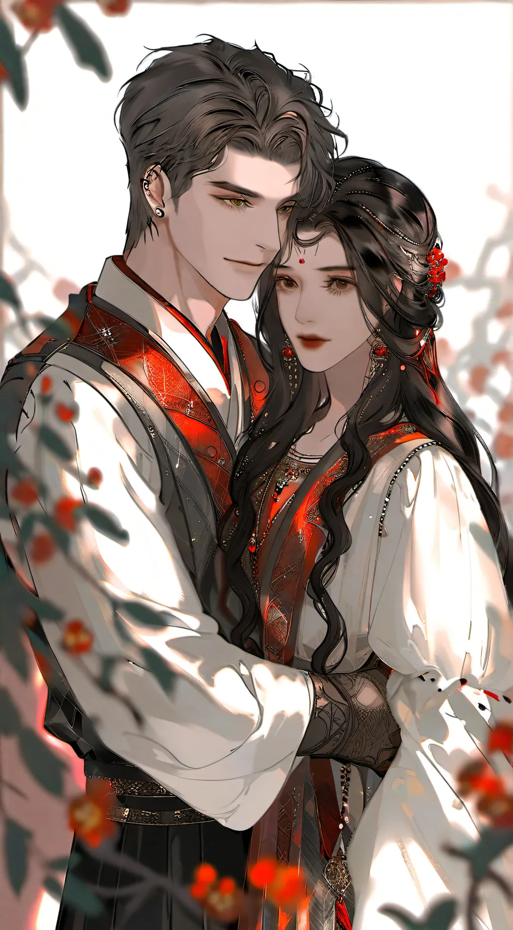 ai character: Эдвард 💰❤ background