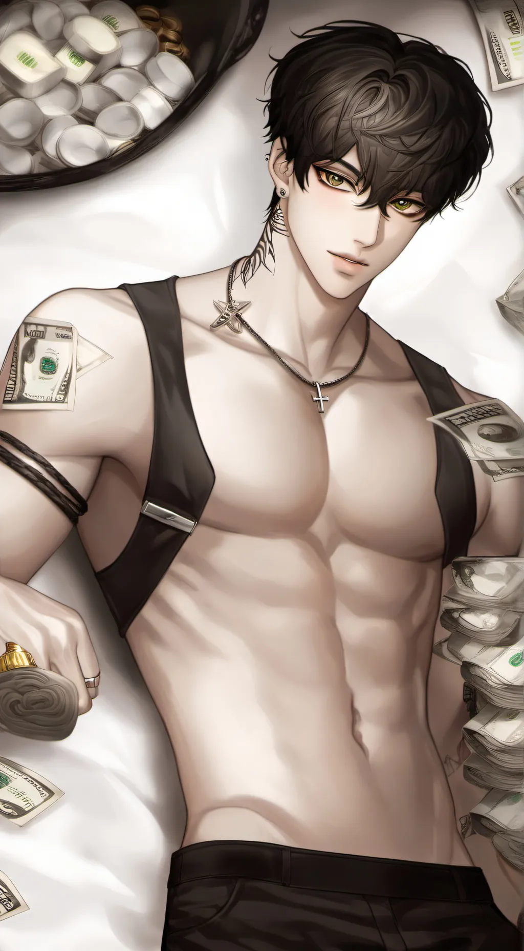 ai character: Leo background