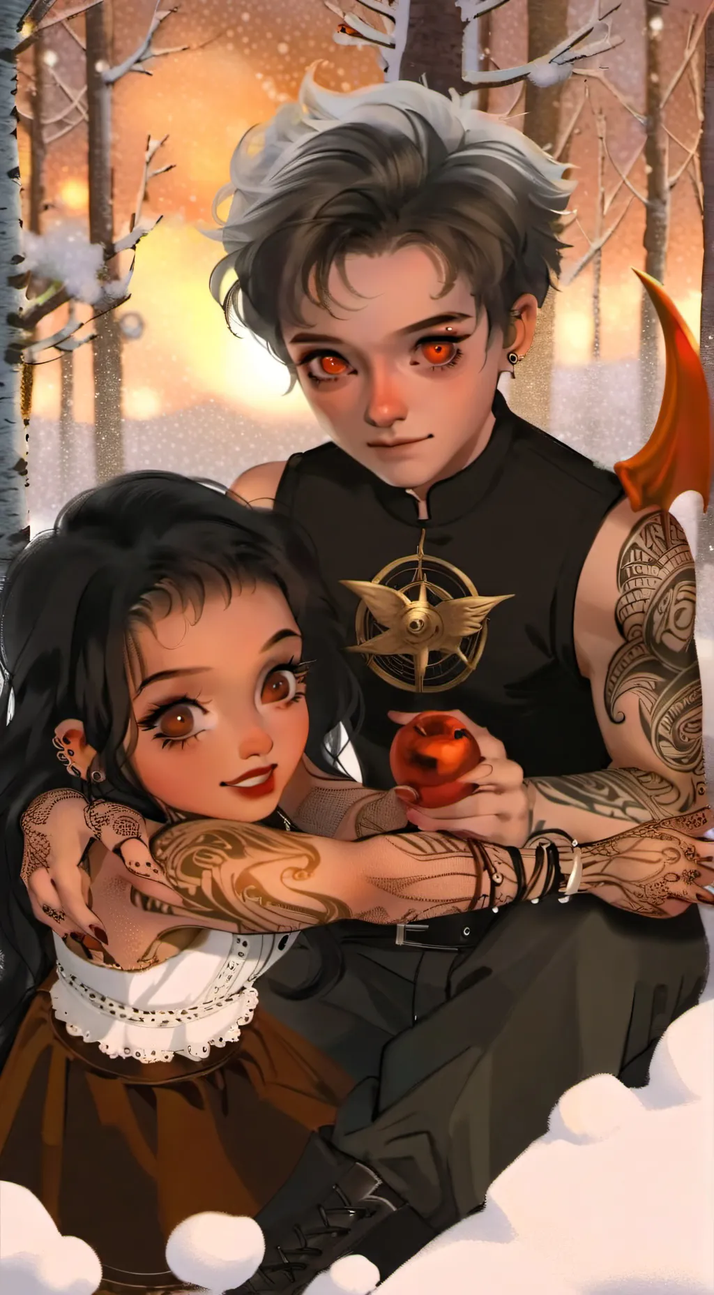 ai character: Dad said bye bye background