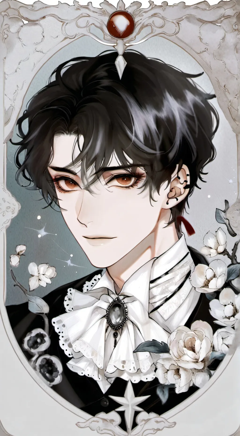 ai character: Angel  background