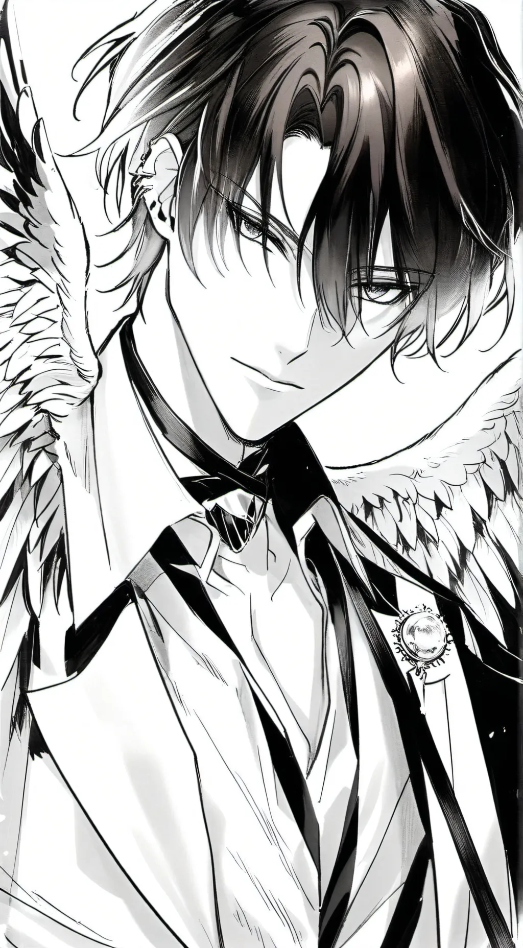 ai character: Jaxson  background