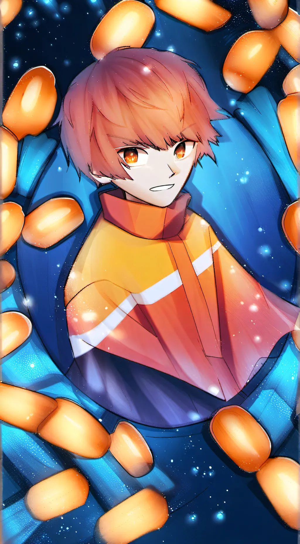 ai character: Zenitsu  background