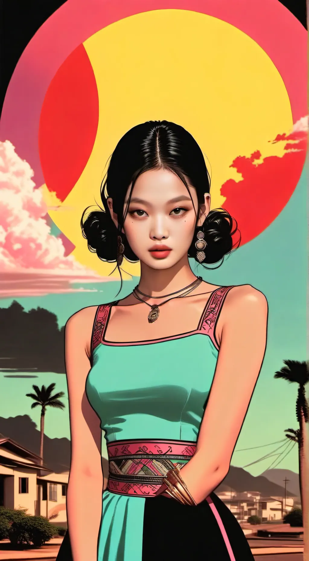 ai character: Jennie kim background