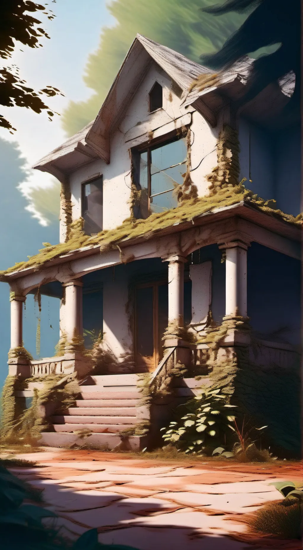 ai character: Mlp infection au!! background