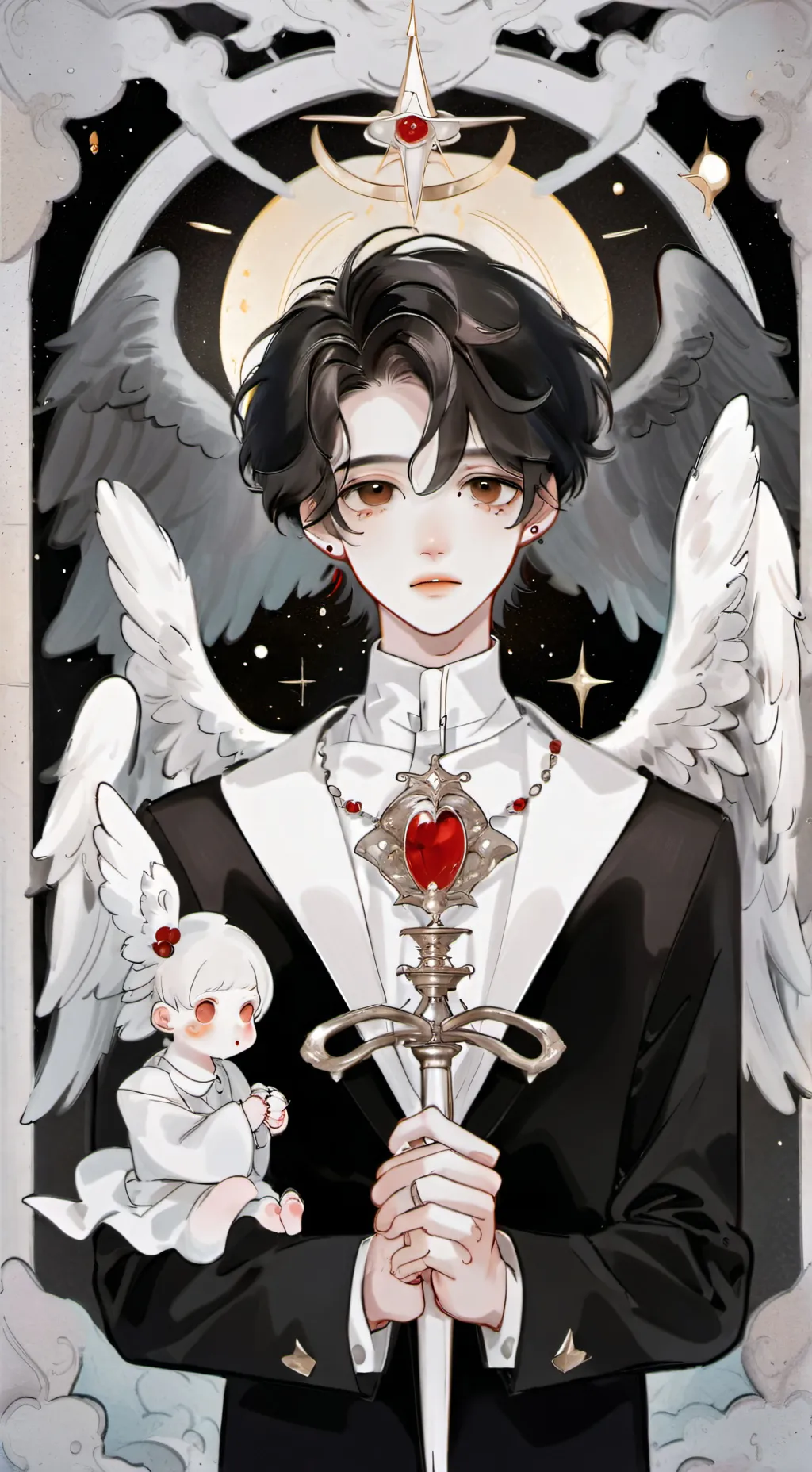 ai character: celeb background