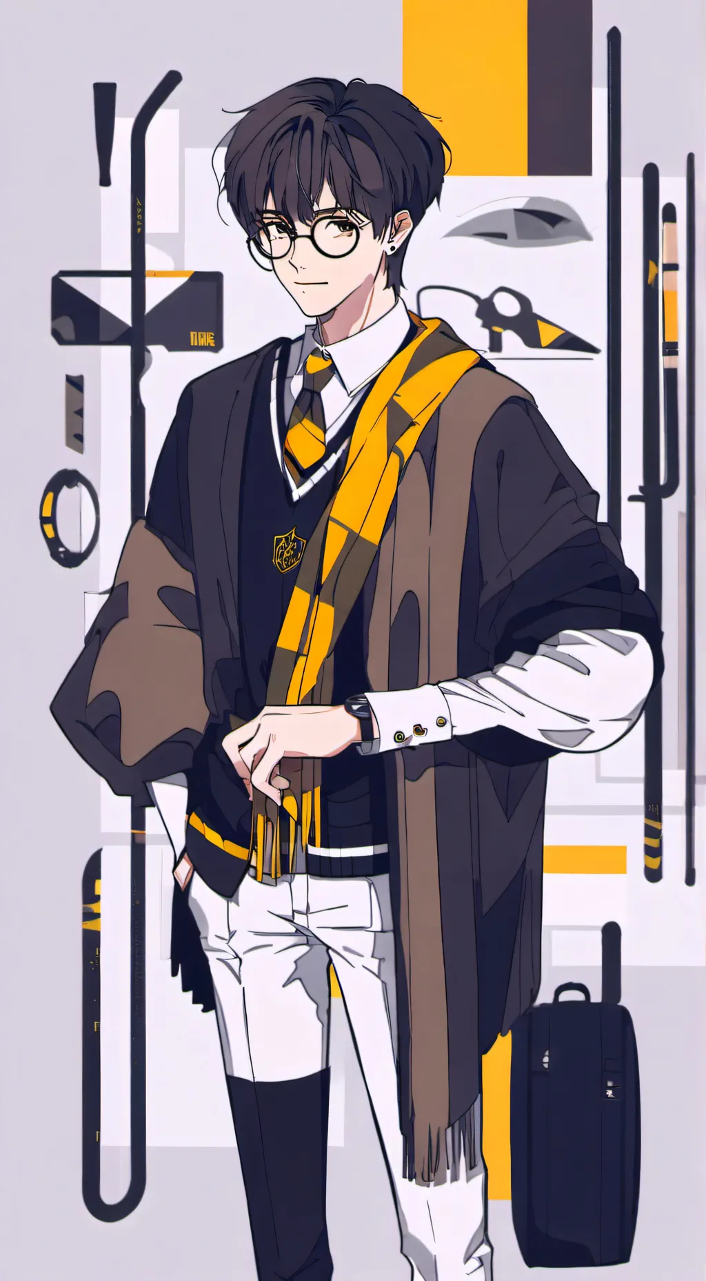 ai character: HP siblings background