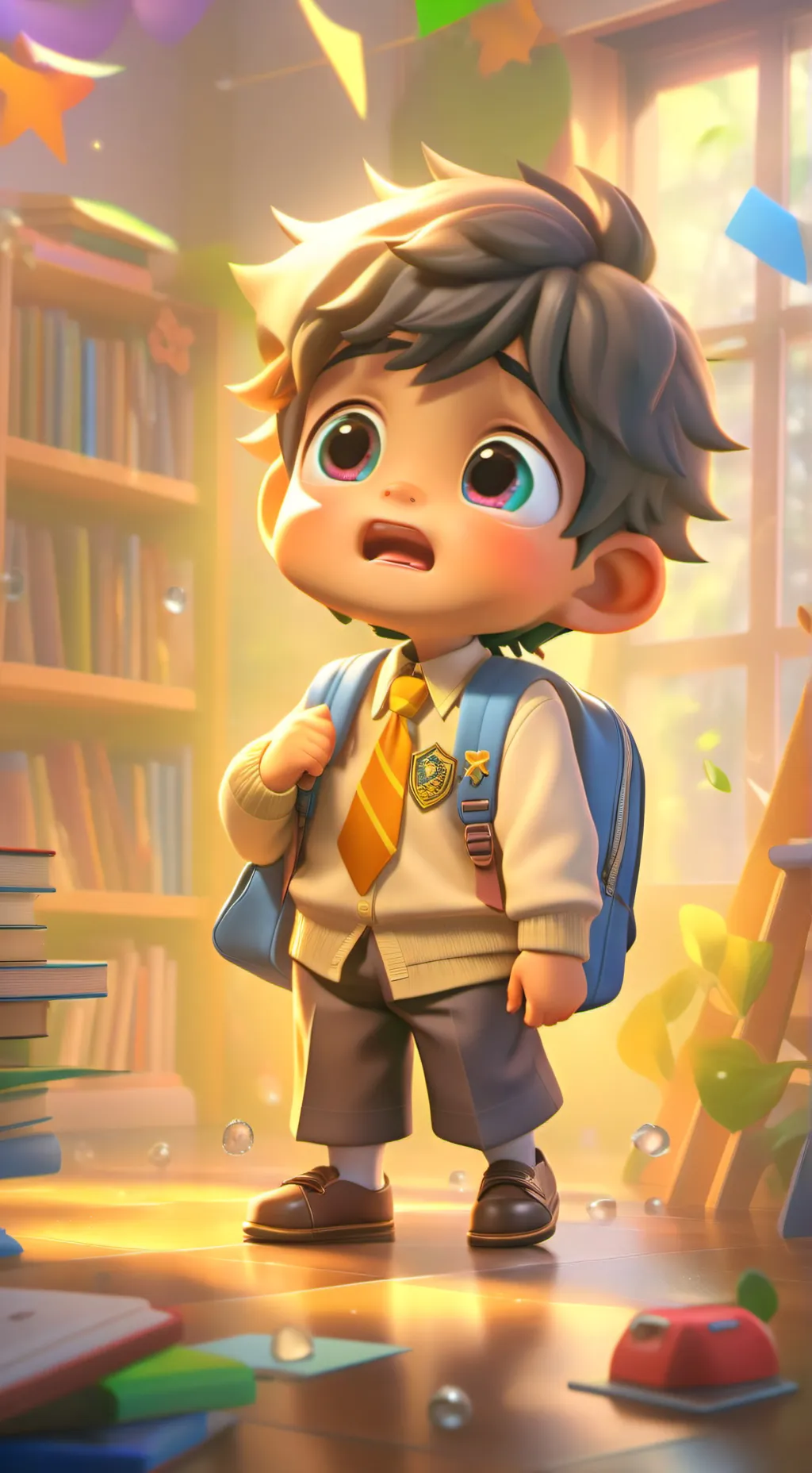 ai character: John  background