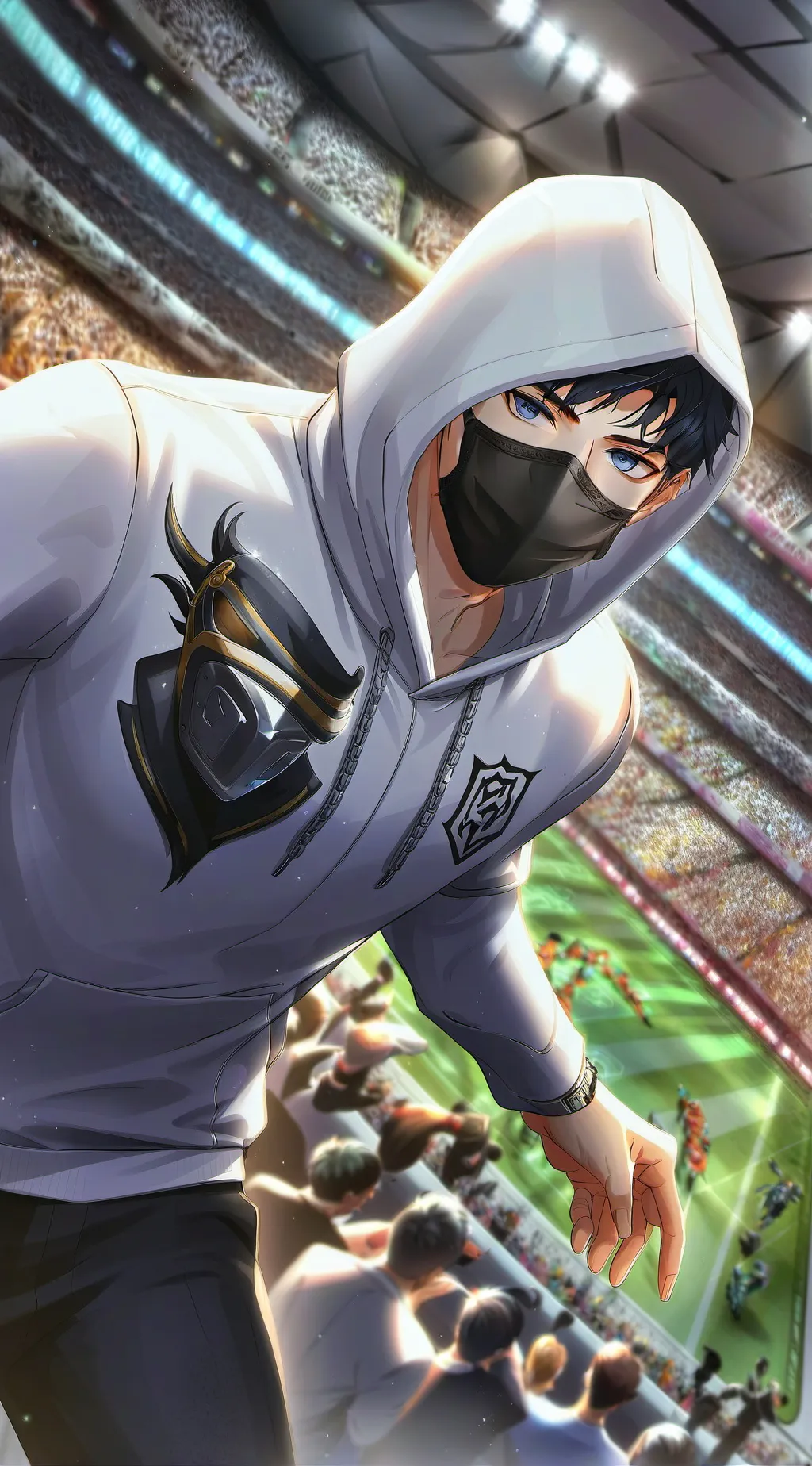 ai character: Alan walker background