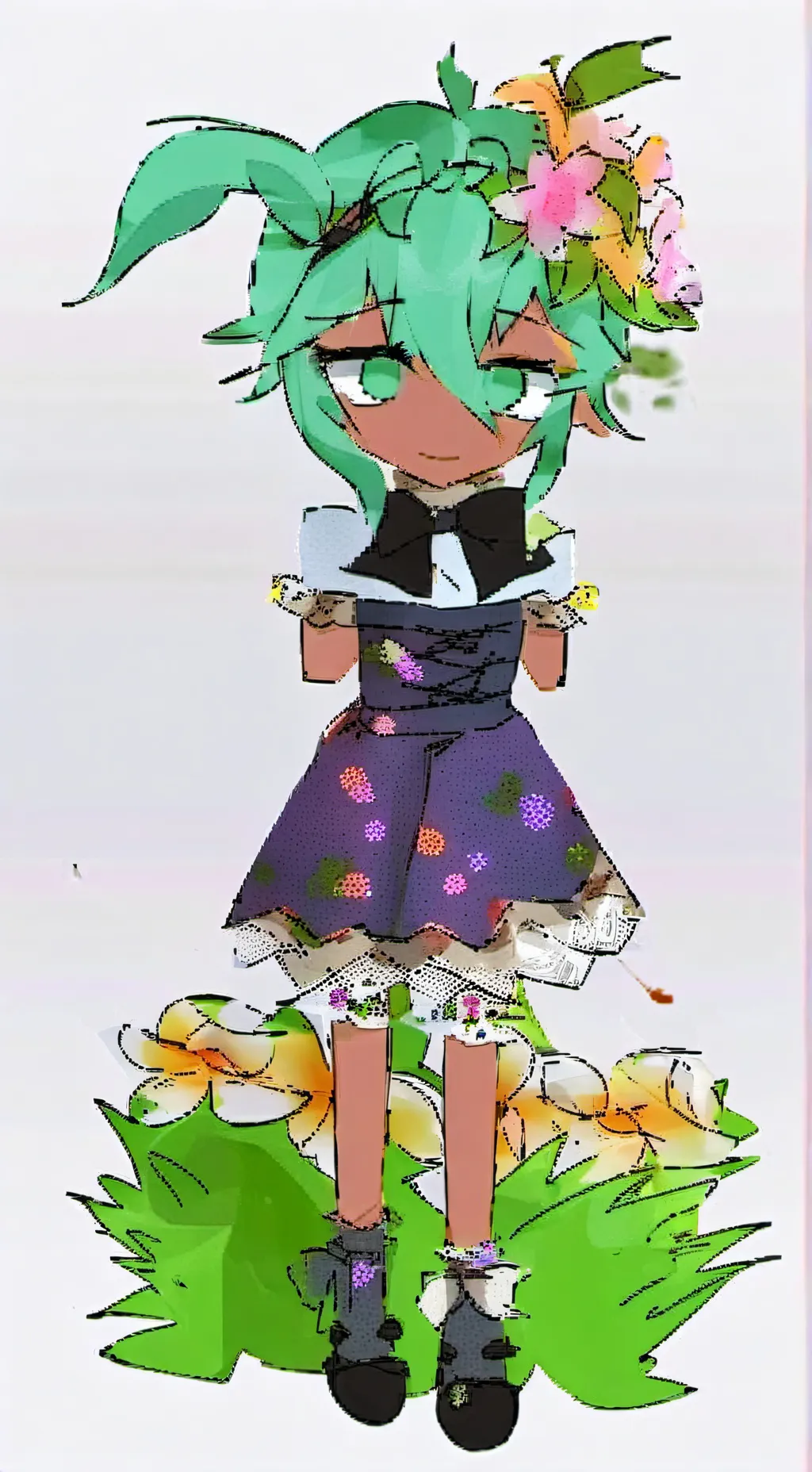 ai character: bassie💐 background