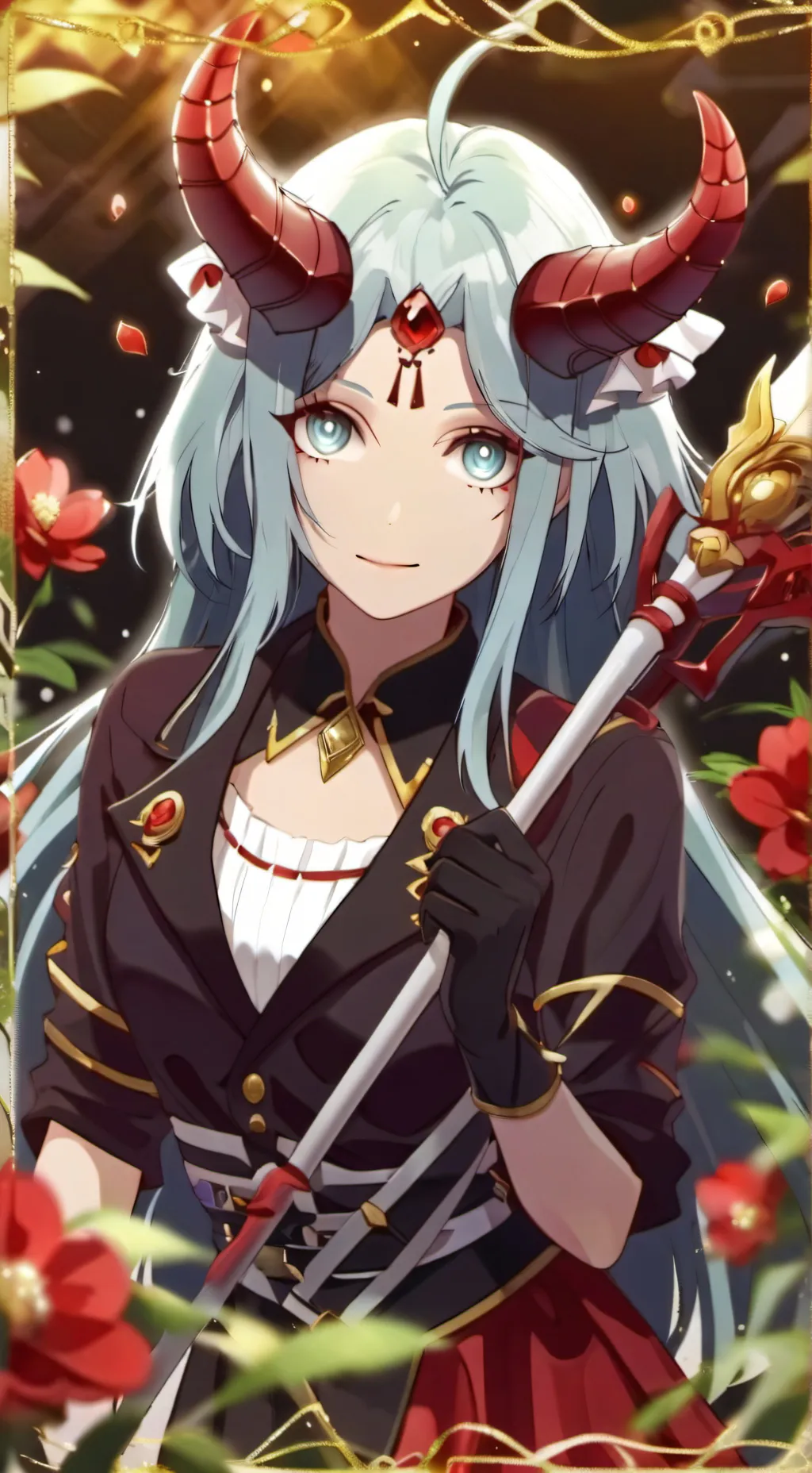 ai character: Escola de demônios background