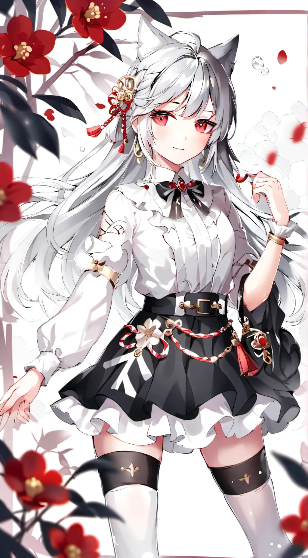 ai character: luna background