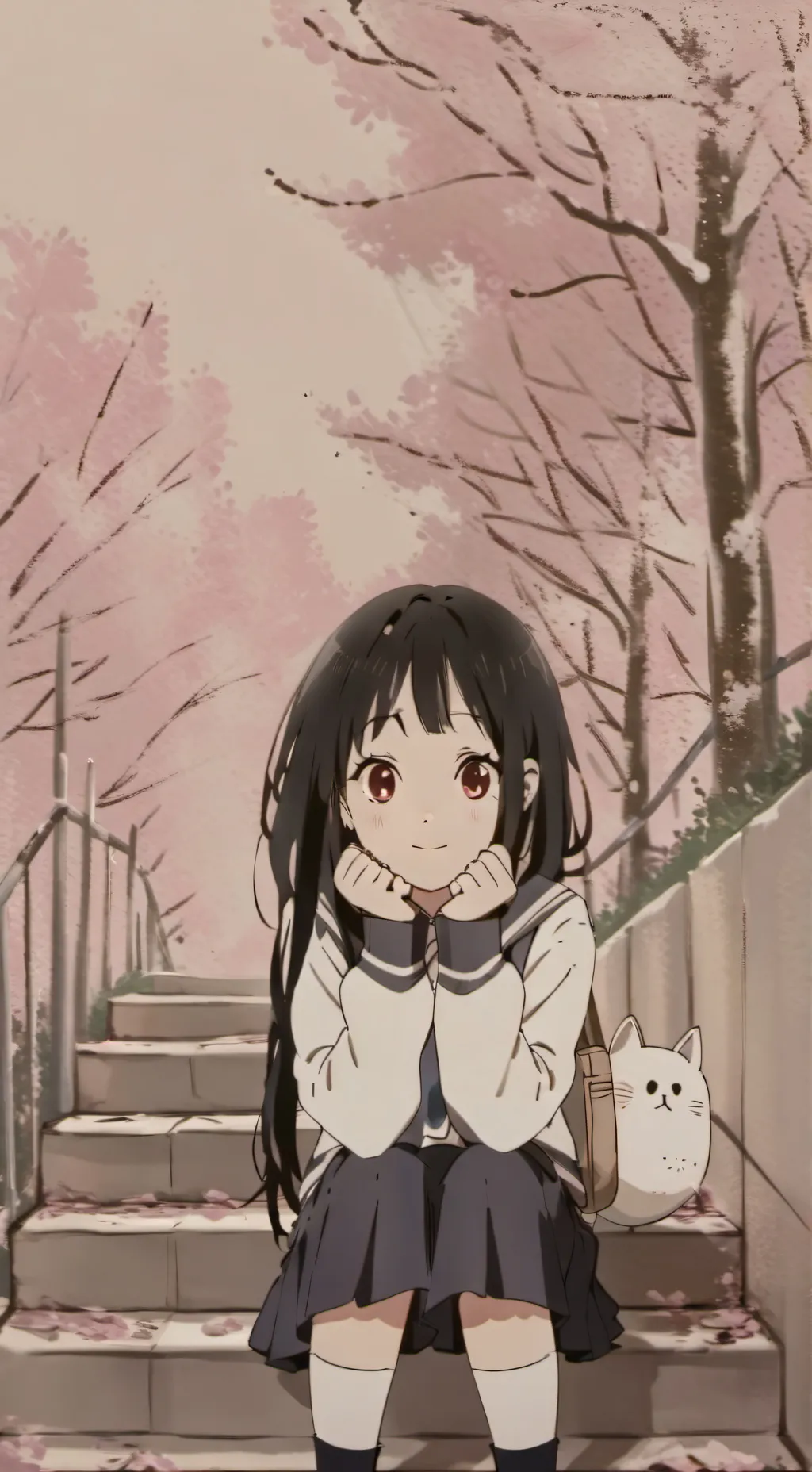 ai character: Luna background