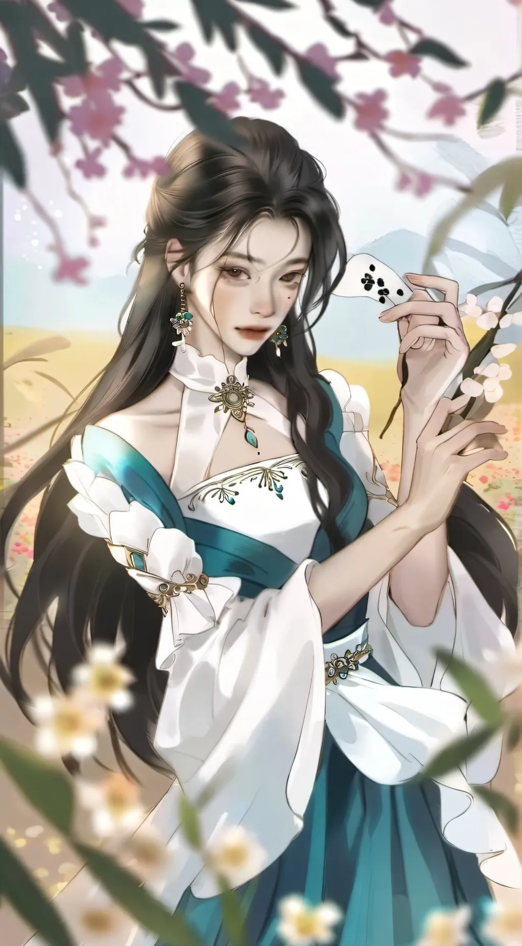 ai character: ЕLLA background