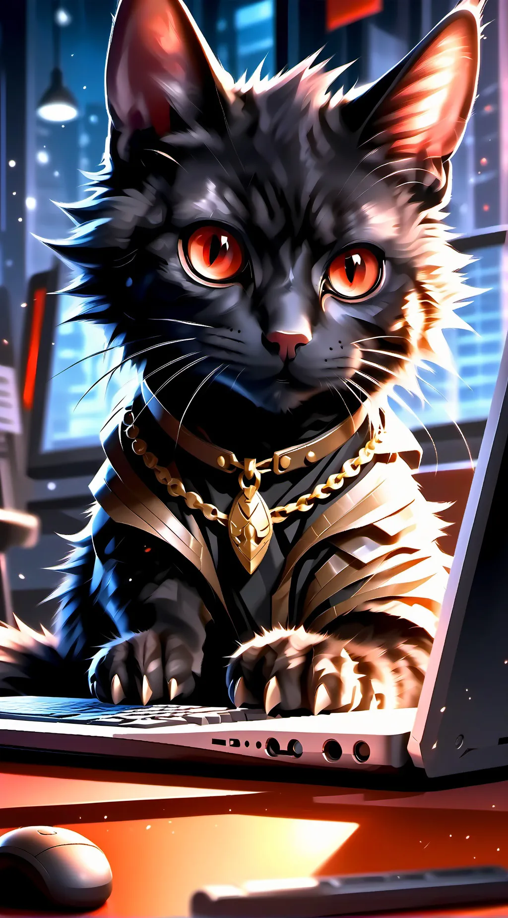 ai character: Spike background