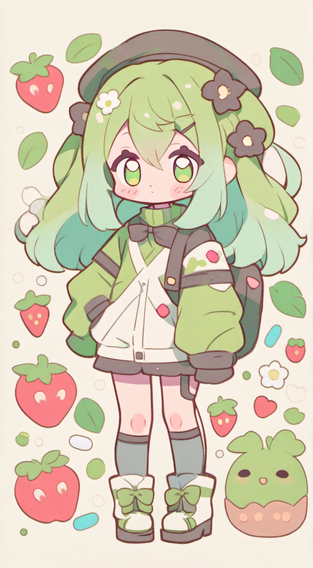 ai character: Chillz mets JQ1 background