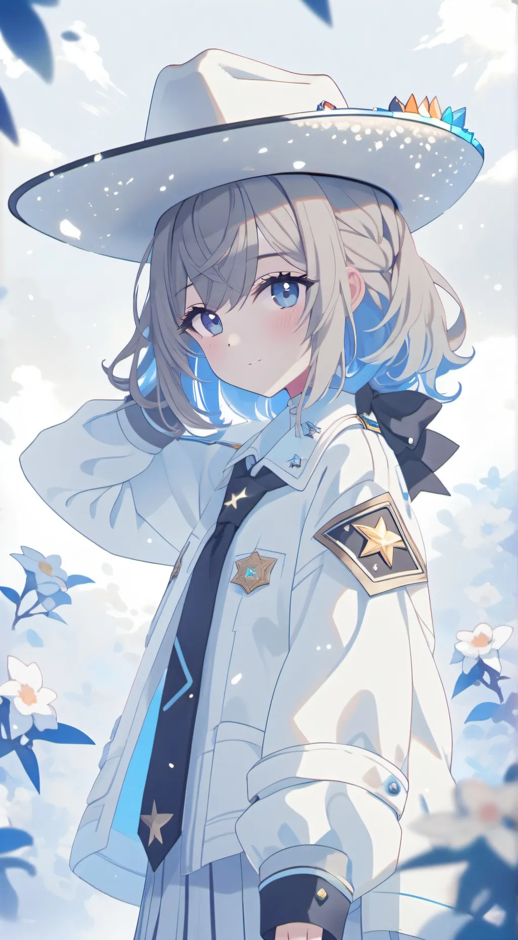 ai character: shf. Charlotte  background