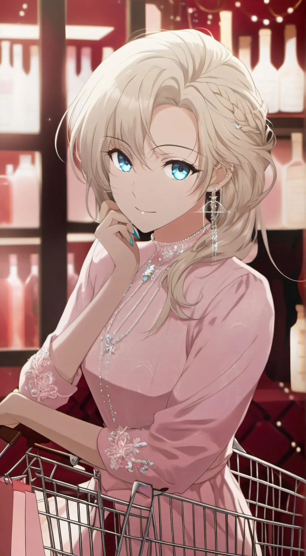 ai character: The Infinite Wealth Heiress background