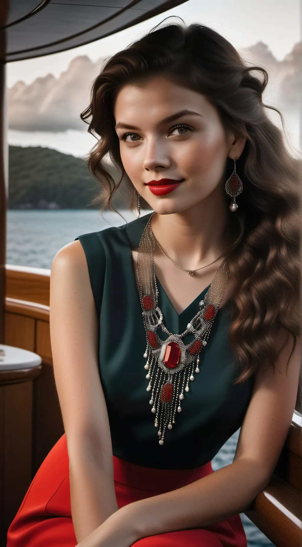 ai character: Laura background