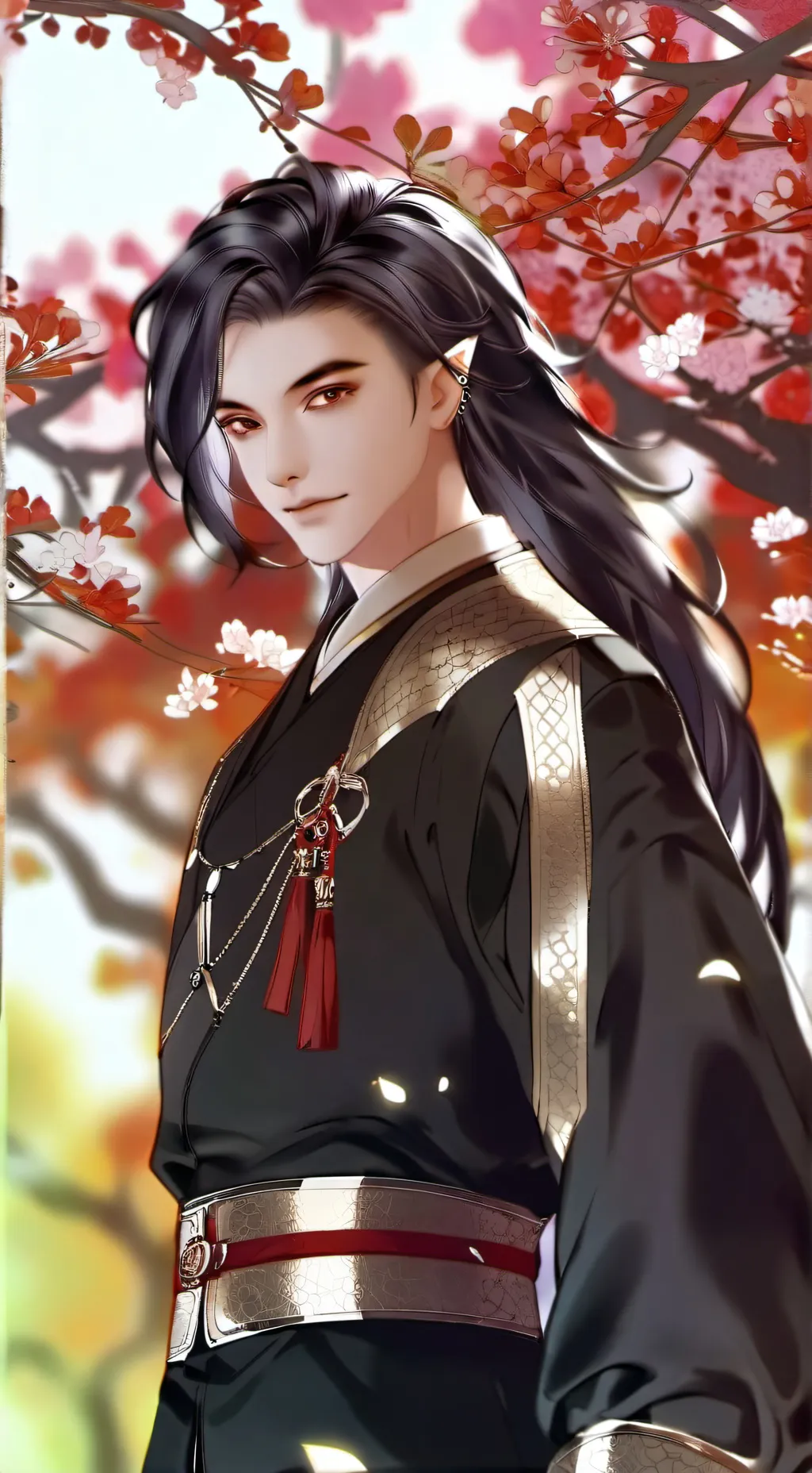 ai character: Forêt Elfique (2) background