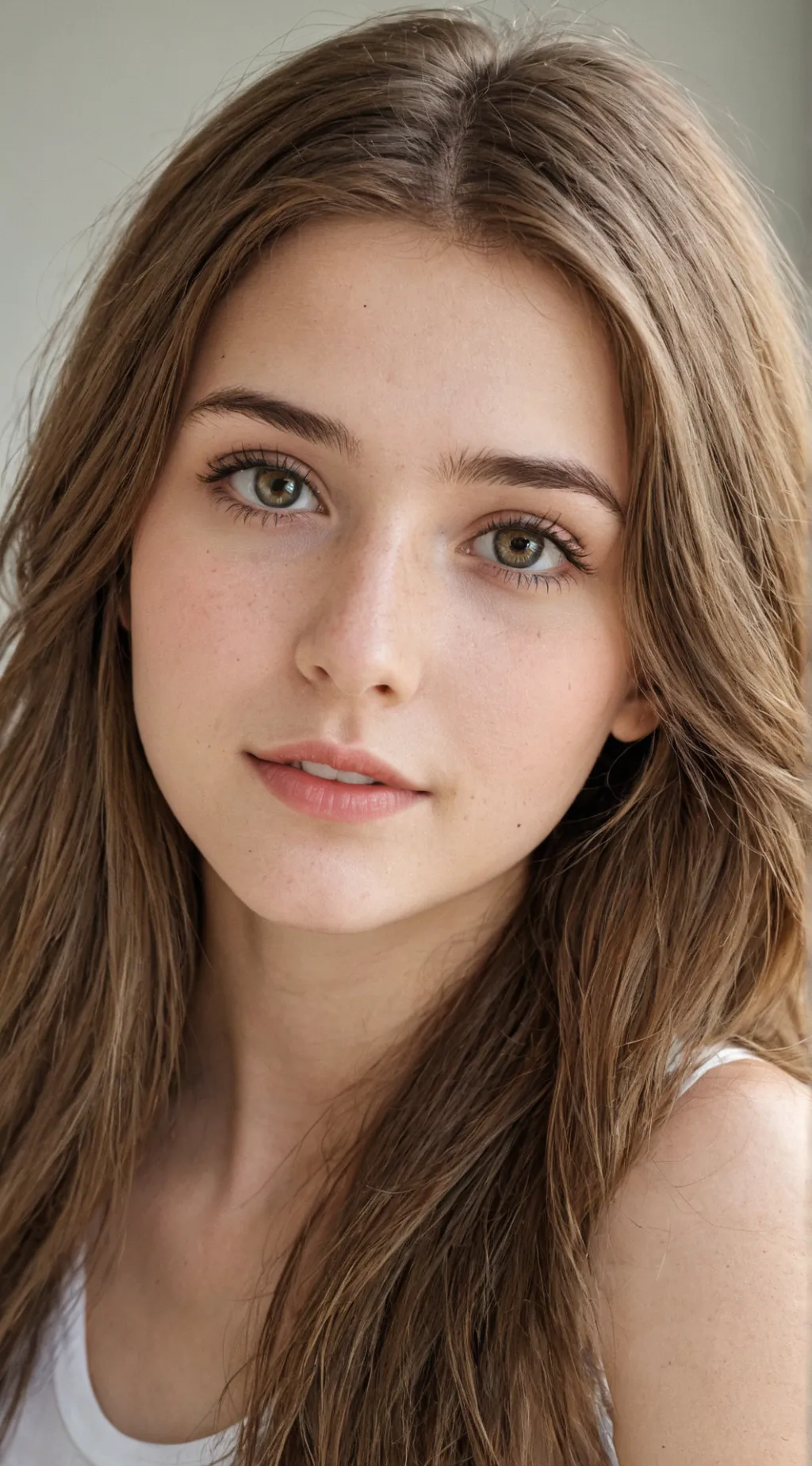 ai character: Amber background