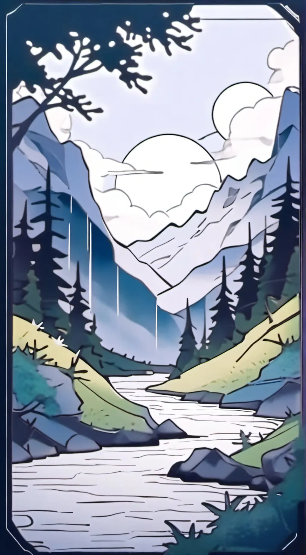 ai character: kny (kyojuro's BD) background