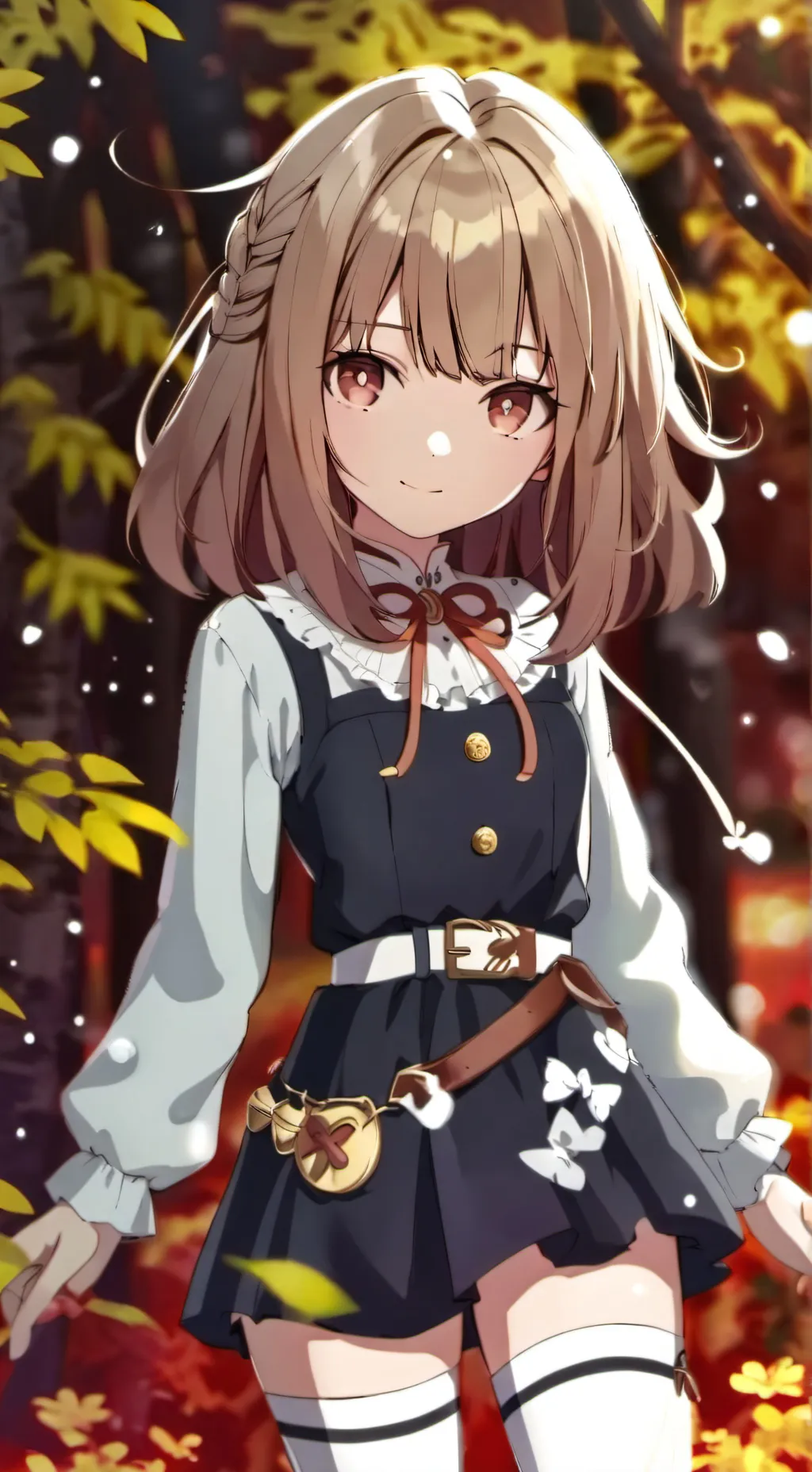 ai character: Camélia  background