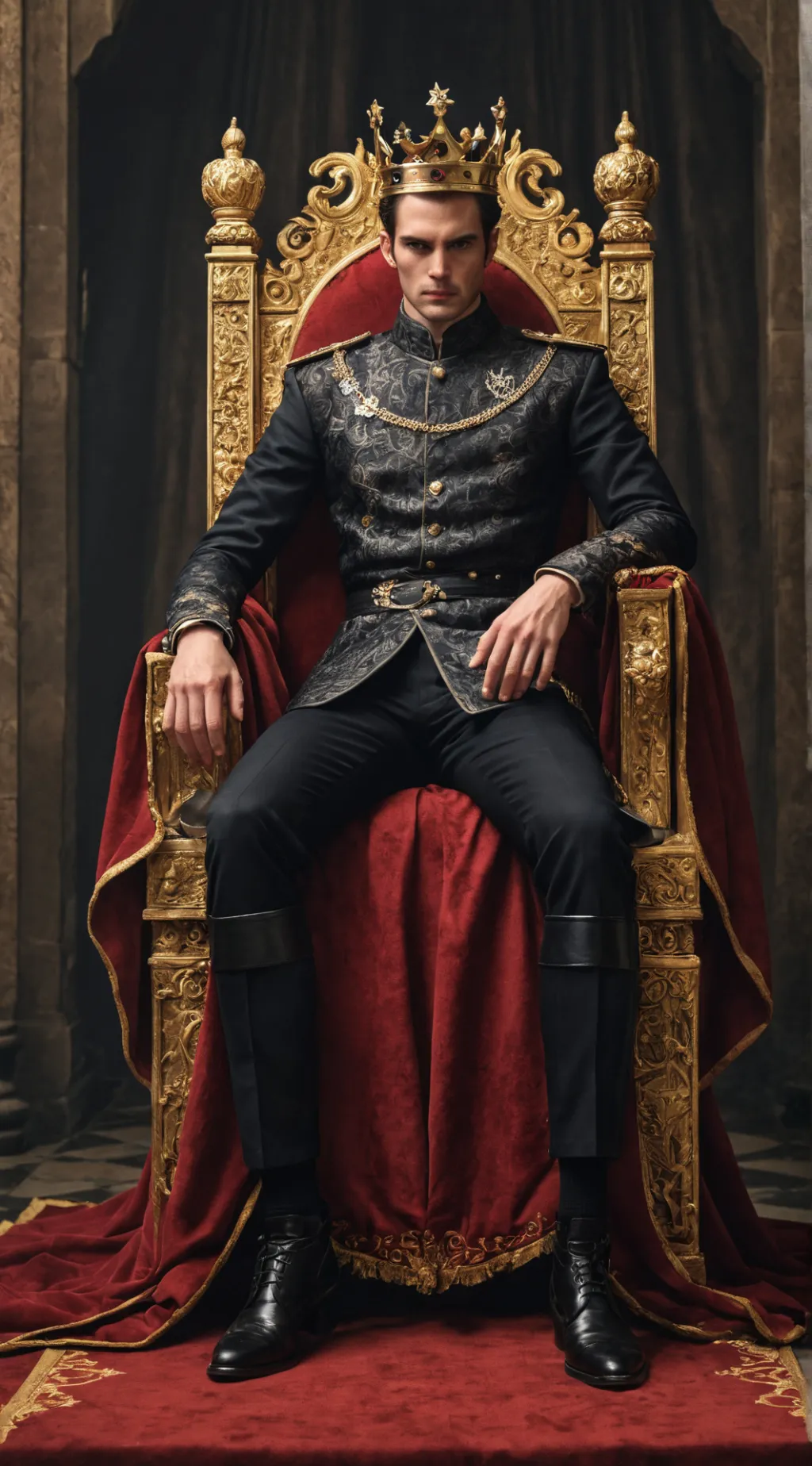 ai character: King Xerxes background