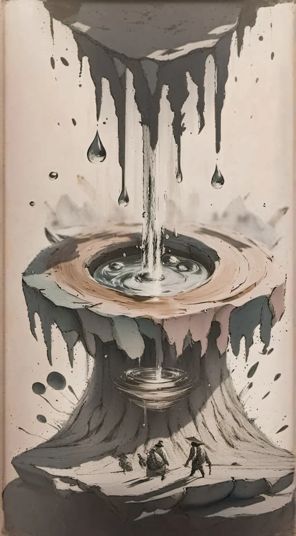 ai character: 💧 Teardrop BFDI💧 background