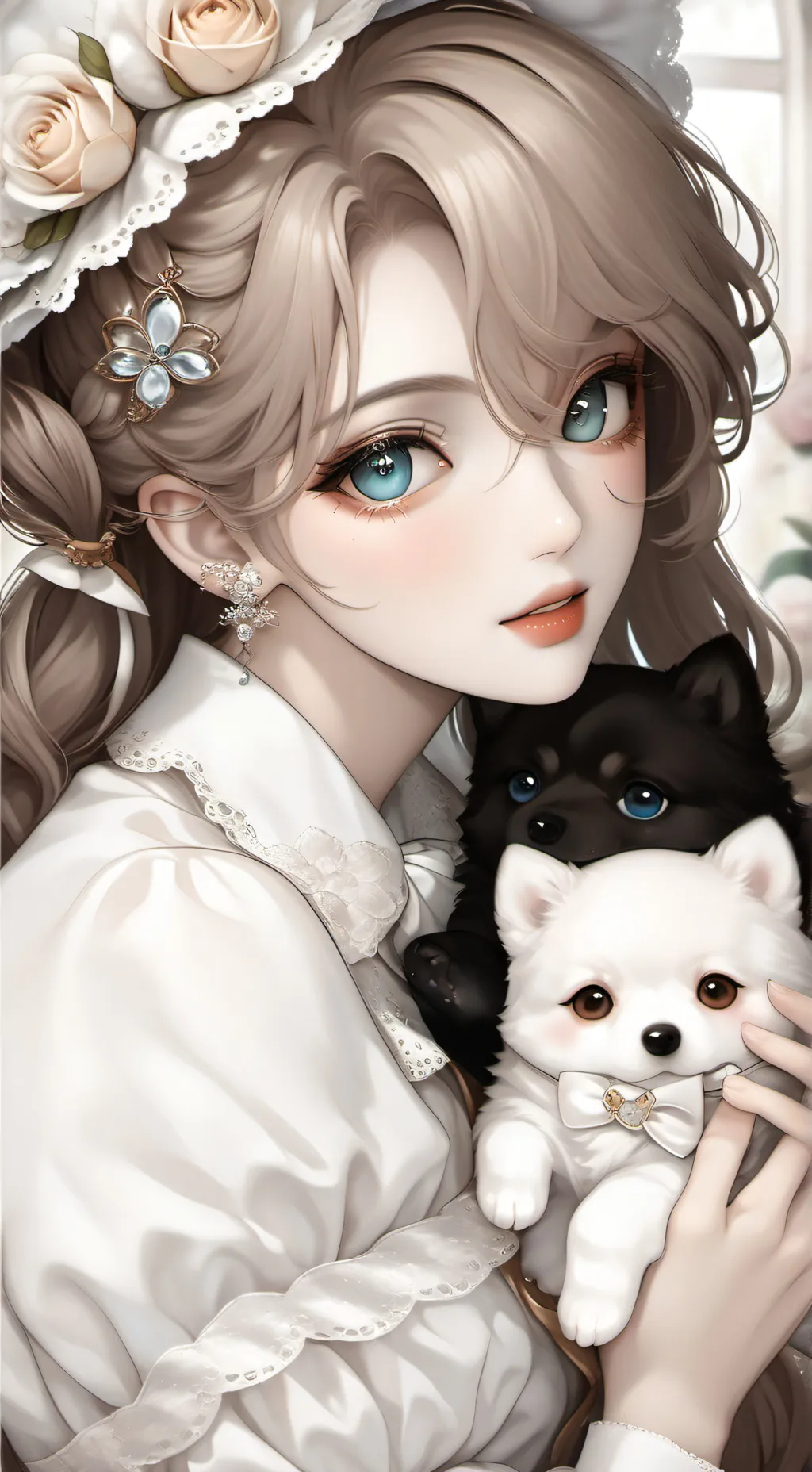 ai character: nabi 💔💔 background