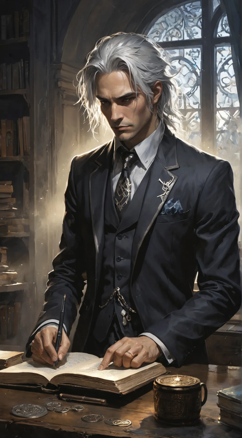 ai character: Valdr background