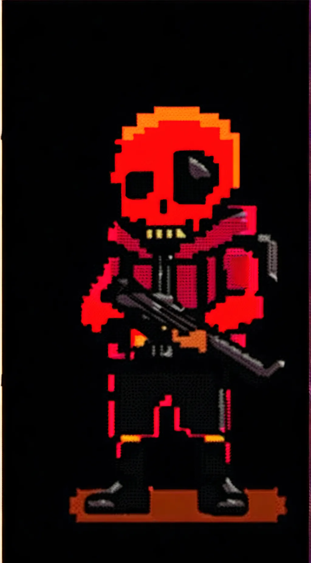 ai character: Sudden Sans background