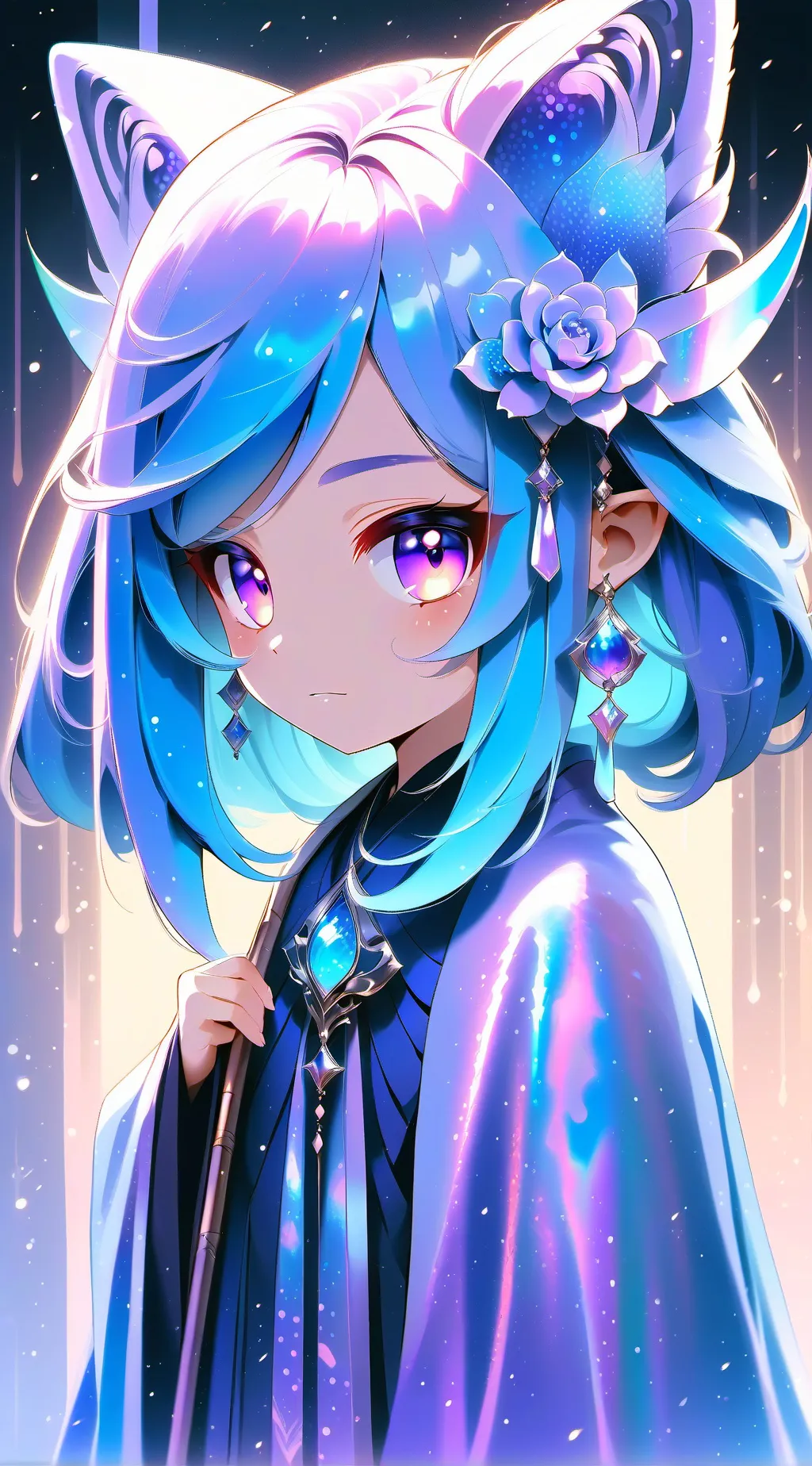 ai character: Elysia background