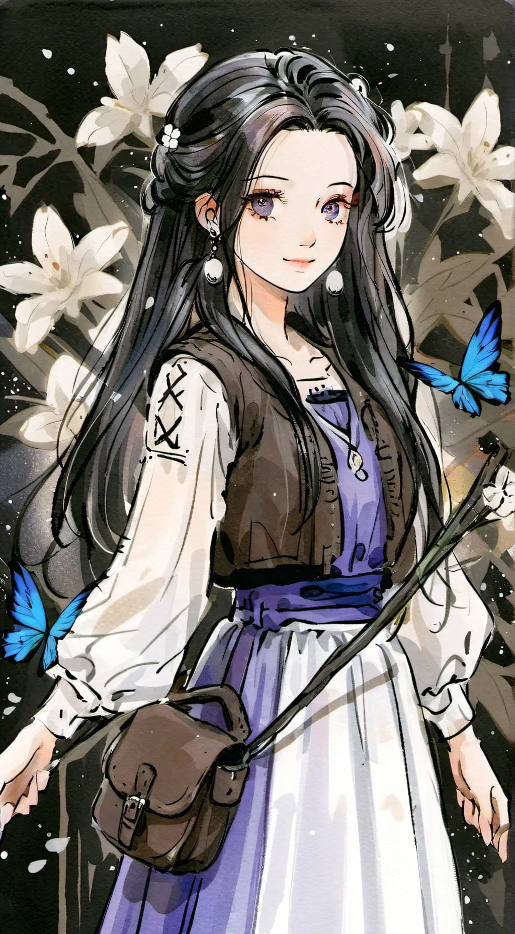 ai character: Demon Slayer  background