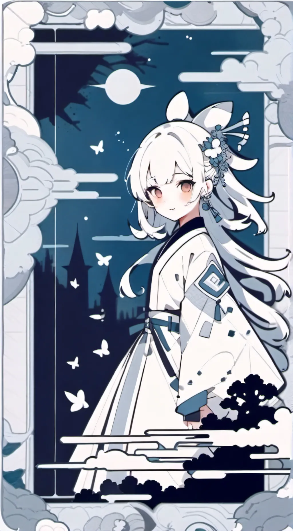 ai character: luz background