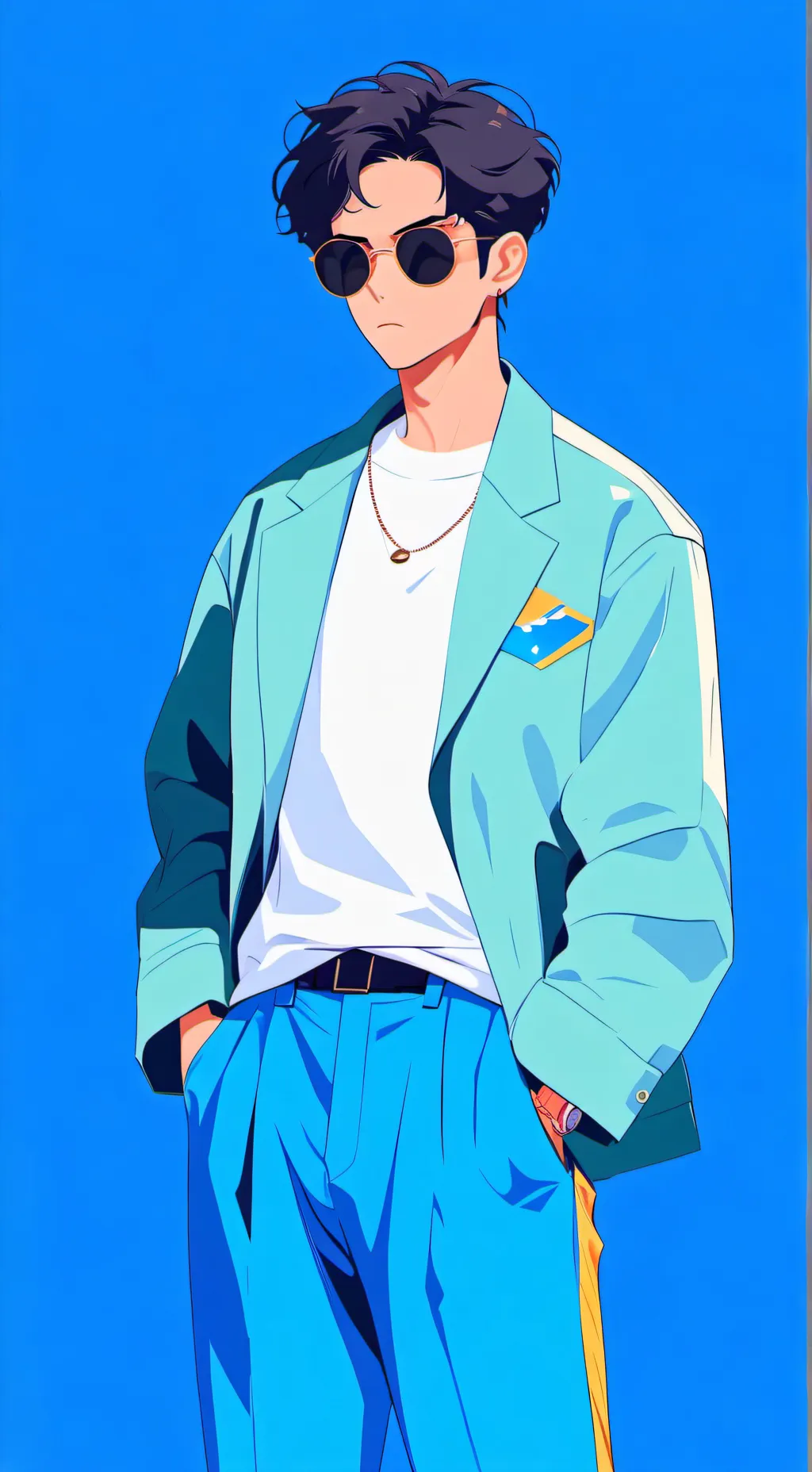 ai character: gangster in dahood background