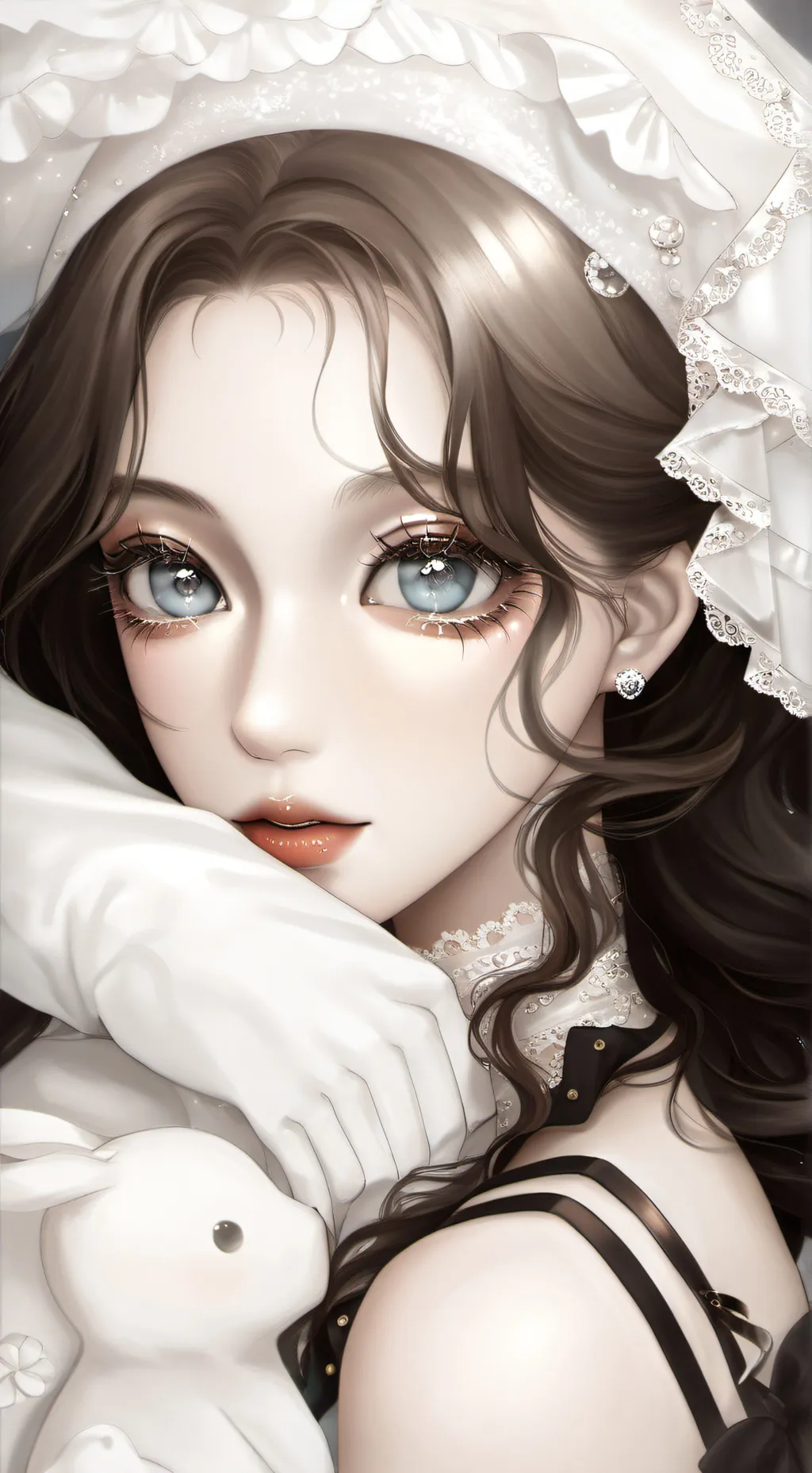 ai character: Lily  background