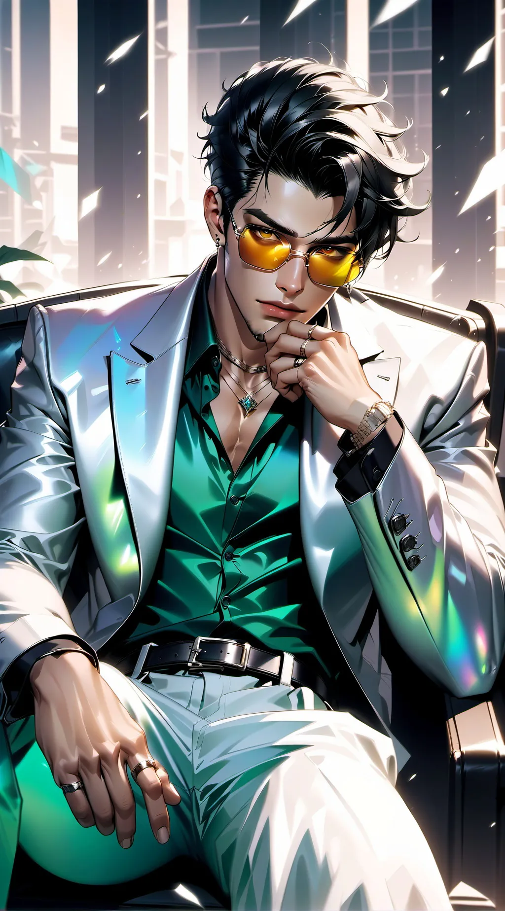 ai character: Ezio  background