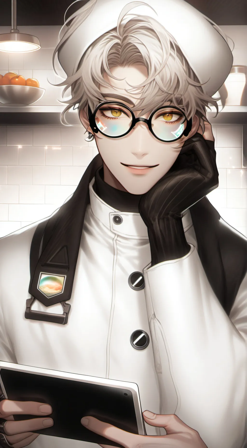 ai character: The Virtual Reality Chef background