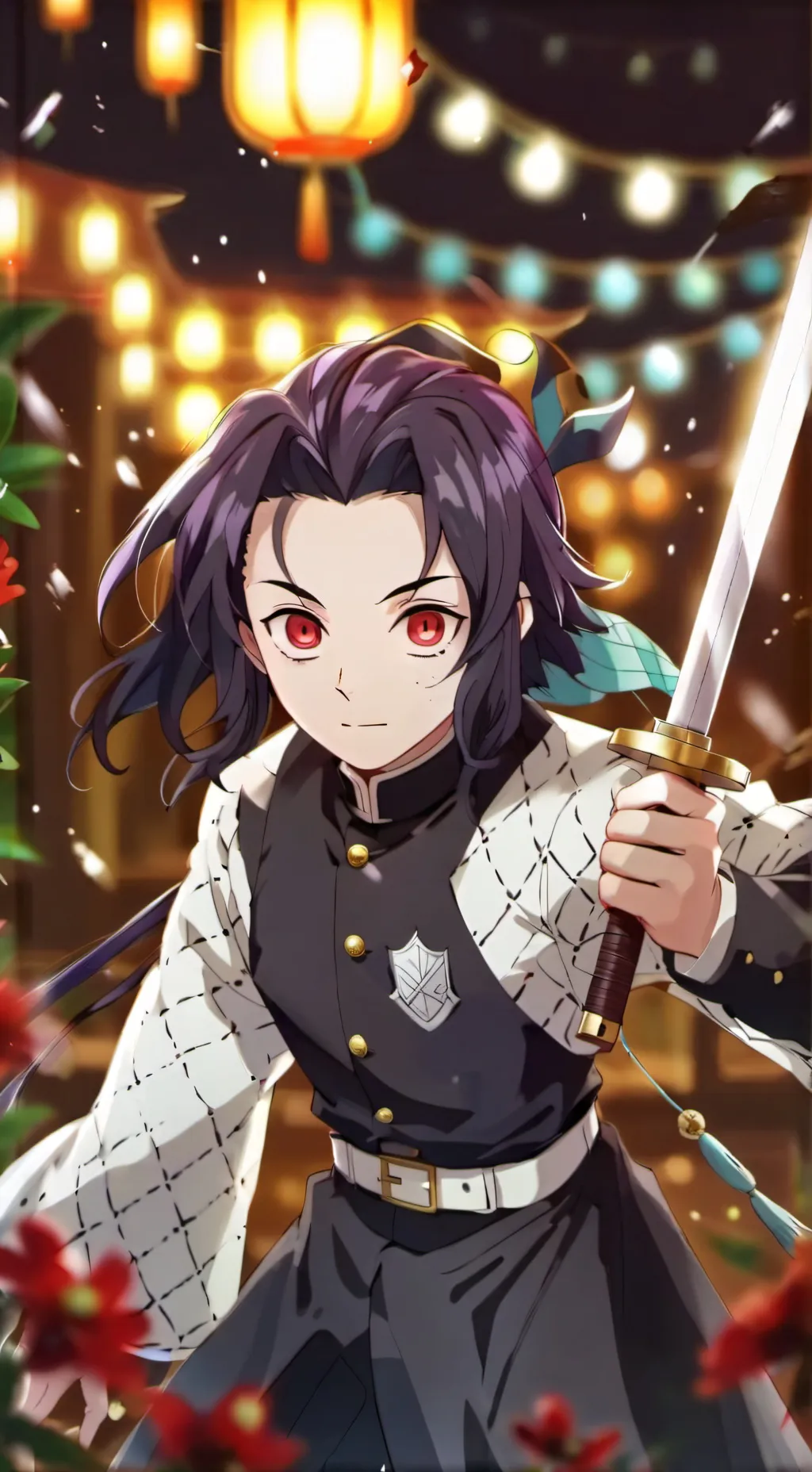 ai character: Kny nueva pilar background